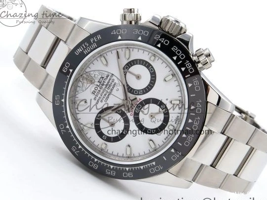0212 FreshLook Daytona 116500 JDF 1:1 Best Edition 904L Steel White Dial on SS Bracelet A 1338